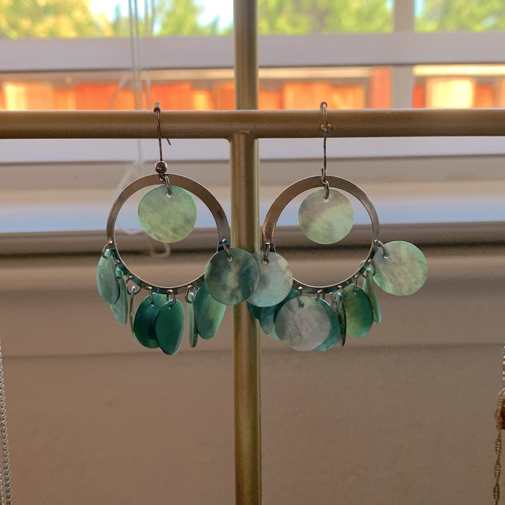 Circle earrings
